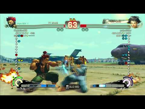 Bruno Fighters(Akuma) VS yoho02br(Makoto) SSF4 AE 2012 Live 2