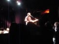 David Bazan "Will Not Let Go" First time performed. Nov. 27th, 2010