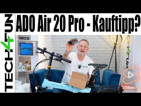 ADO Air 20 Pro | E-Bike Schaltet ganz von selbst | Klapprad Praxistest
