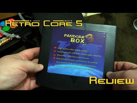 Retro Core 5 - Vol:5 - Pandora's Box 3 Arcade review (60 fps)