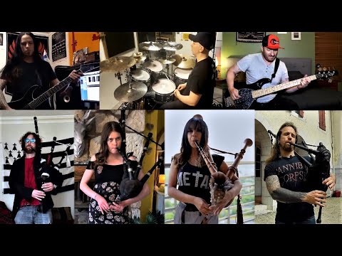 The Final Countdown (Bagpipes version) Skiltron | Celtica Nova |  Snake Charmer | Ariel Galera