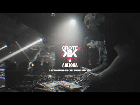 Crotekk vs. Arizona @ Techno Mania / E-Werk Reichenbach 13.04.24