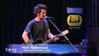 Matt Nathanson - Modern Love (Bing Lounge)