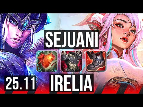 SEJUANI vs IRELIA (TOP) | KR Diamond | 25.11