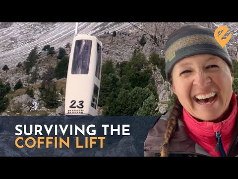 Surviving the Coffin Lift: The World's Most Thrilling Ski Lift 🚡 🏔️ 🇮🇹 | Explore This Show