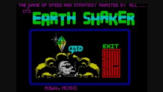 Earth Shaker - Excellent Boulder Dash style game for the ZX Spectrum