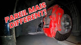 Changer les plaquettes de frein avant d'une Porsche 911 (997.1 C4S)