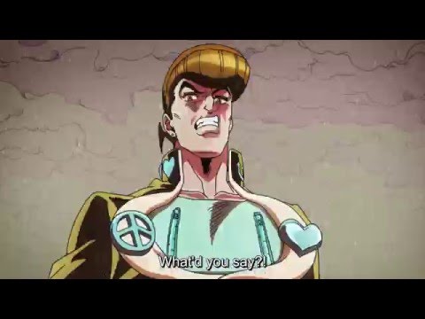 afbeelding JoJo's BIZARRE ADVENTURE Part 4 [Josuke]- DIAMOND IS UNBREAKABLE - Anime Trailer [Subitled]