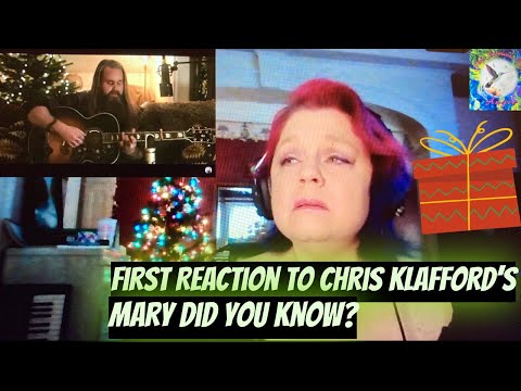 First Time Reaction to Chris Klafford - Mary Did You Know? Moved to tears...
