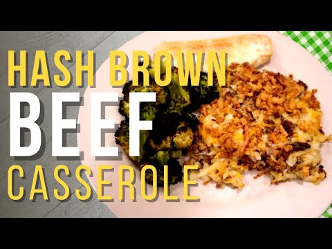 Ground Beef Hash Brown Casserole Recipe | Easy...