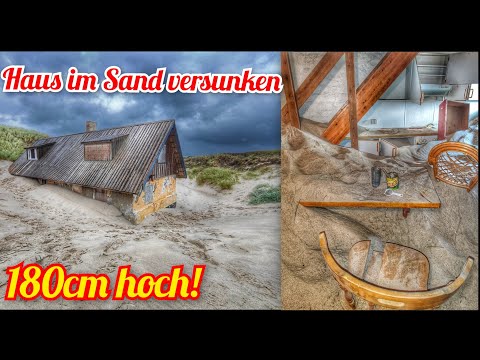 ✖️DIESE EXISTENZ IST KOMPLETT IM SAND VERSCHWUNDEN ✖️ DAS HAUS DIREKT AM MEER ⚓
