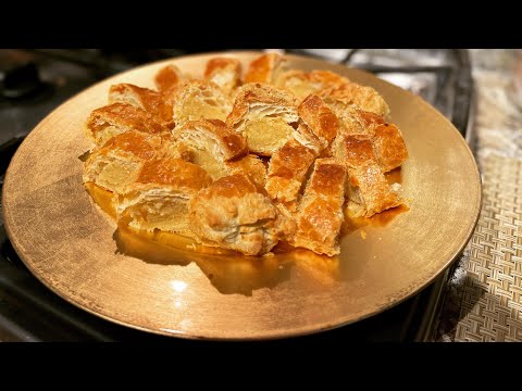 Making a traditional Dutch Christmas pastry- Banketstaaf / Banket