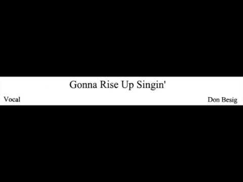 Gonna Rise Up Singin' by Don Besig