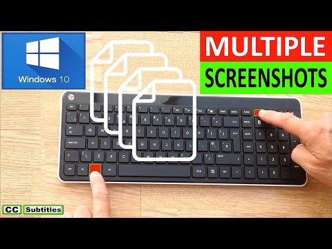 How to take multiple screenshots in Windows 10 - Windows 10 Screenshots Video