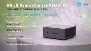 Asus ExpertCenter PN64-E1 Mini PC Minicomputer, maximum