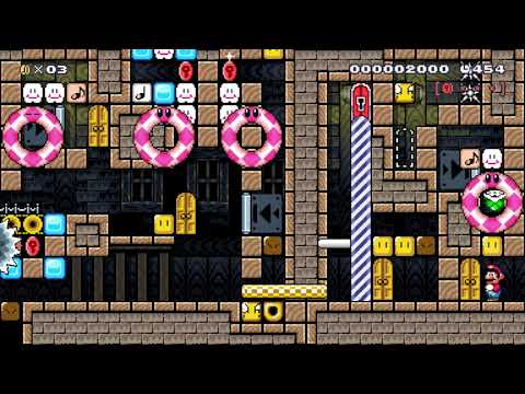 [Super Mario Maker Puzzle] One Screen: Elaborate Estate 2