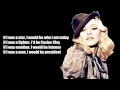 Madonna - Super Pop (Lyrics On Screen)