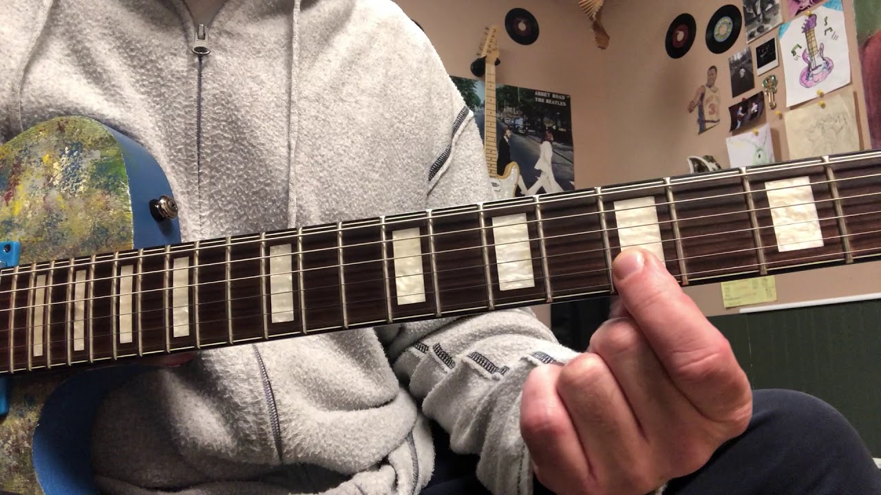 Elvis Costello Alison Intro solo tutorial