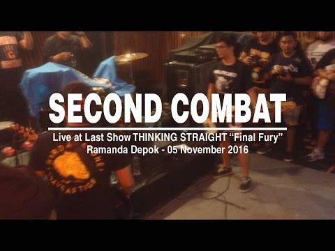 Second Combat [live] at Last Show THINKING STRAIGHT 