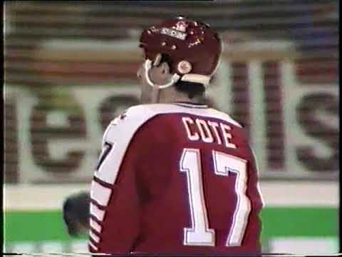 Spengler Cup 1985 Canada vs Dukla Jihlava (28 Dec 1985)