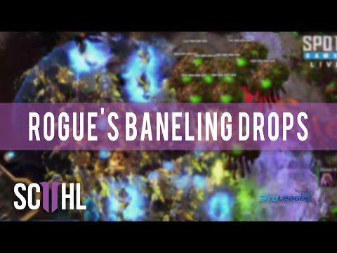 Rogue's Baneling drops - SC2 Proleague