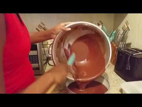 Chocolate Cake | Caicey's 2 | First attempt at Decorating a Cake