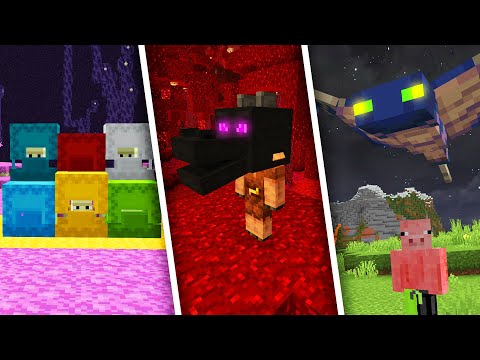 35 RZECZY, których MOGŁEŚ nie WIEDZIEĆ O MOBACH w MINECRAFT!