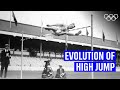 Men's High jump through the years!