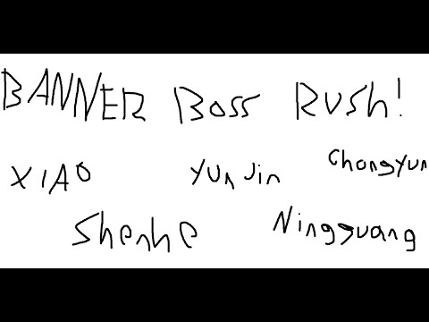 Current Banner [Shenhe/Xiao, Yun Jin,  Ningguang And Chongyun] Against All Bosses In The Game