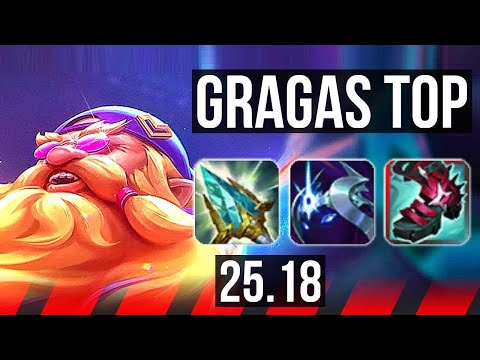 GRAGAS vs RENEKTON (TOP) | Godlike | KR Challenger | 25.18