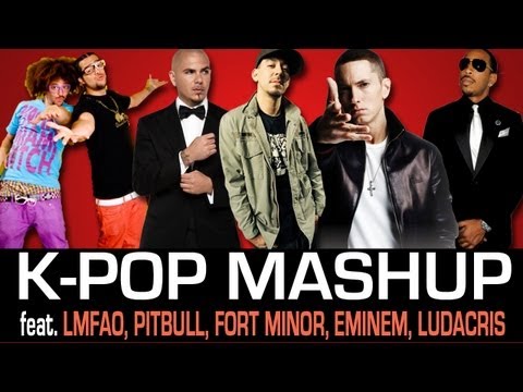 MASHUP: T-ARA N4 feat. LMFAO, Pitbull, Fort Minor, Eminem, Ludacris