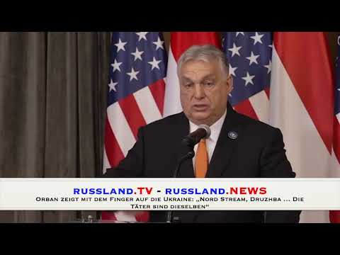 Orban zeigt mit dem Finger auf die Ukraine: „Nord Stream, Druzhba … Die Täter sind dieselben“
