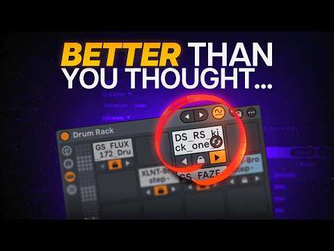 The MOST SLEPT ON Ableton Drum Rack Feature
