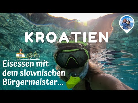 Mit Fahrrad und Hund quer durch Europa (Video 22) - von Rijeka nach Krk und Rab in Kroatien