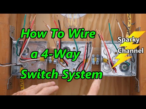 How to Wire a 4-Way Switch System