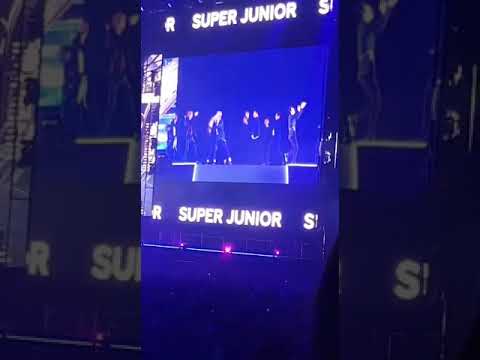 190803 SMTOWN TOKYO DAY 1 SUPER JUNIOR BLACK SUIT