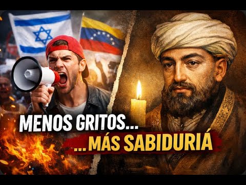 Una lección de Maimónides para hoy para los que opinan de Israel, Venezuela, Irán y todo tema