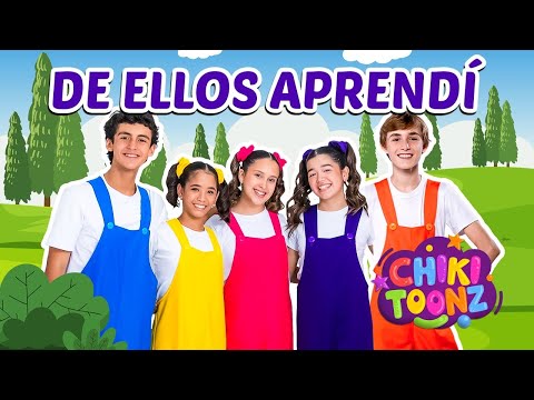 De Ellos Aprendí - Chiki Version | Cover David Rees | Música para niños | @ChikiToonz