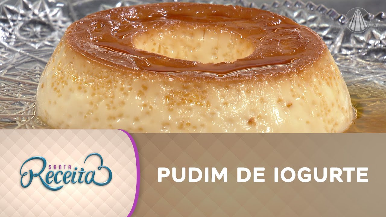 Receita fácil de PUDIM DE IOGURTE