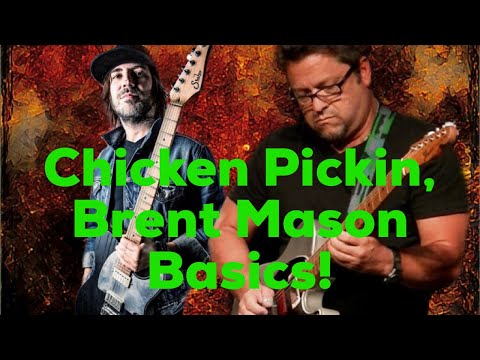 Andy Wood guitar series The Woodshed ep 5. Chicken Pickin fundamentals and Brent Mason Tele Basics