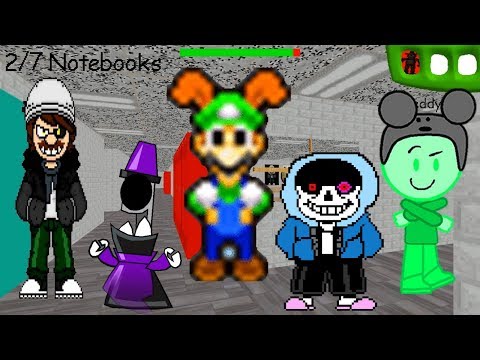 FNaF Luigi Fan's Basics Remastered - Baldi's Basics V1.4.1 Mod