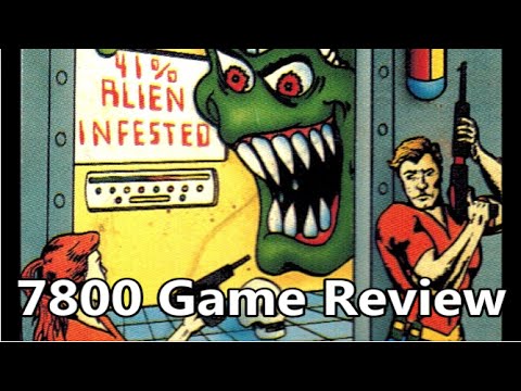 Xenophobe Atari 7800 Review The No Swear Gamer Ep 233
