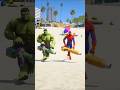 SPIDER MAN AND HULK SAVING BABY Gta5 Spiderman Shorts