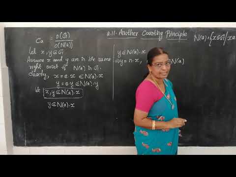 2.11 Conjugates of a in G