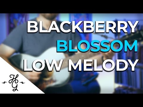 Blackberry Blossom // Low Octave Melody // Bluegrass Guitar Lesson