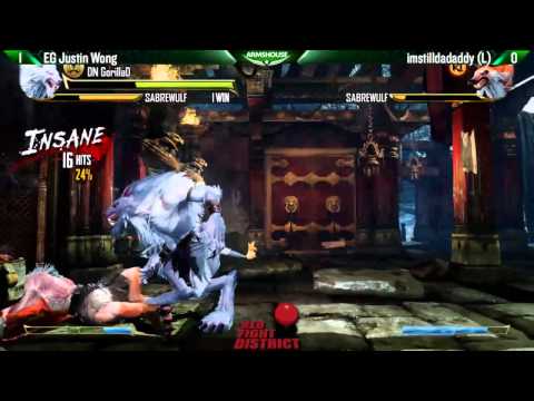 EG Justin Wong (Sabrewulf) vs imstilldadaddy (Sabrewulf) - GRAND FINAL KI RFD14