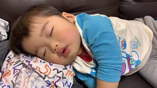 （幼児）ガッツリ昼寝