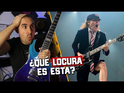 Angus Young, el legendario guitarrista de AC/DC