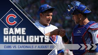 Game Highlights: Javier Assad's Scoreless MLB Debut Propels Cubs Win | 8/23/22, Game 1