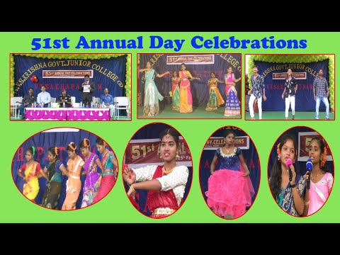 Dr.V.S.Krishna Govt Jr College 51st Annual Day Celebrations in Visakhapatnam,Vizag Vision...